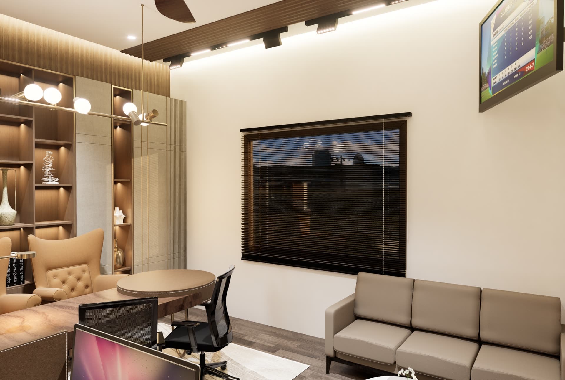Office - lounge side