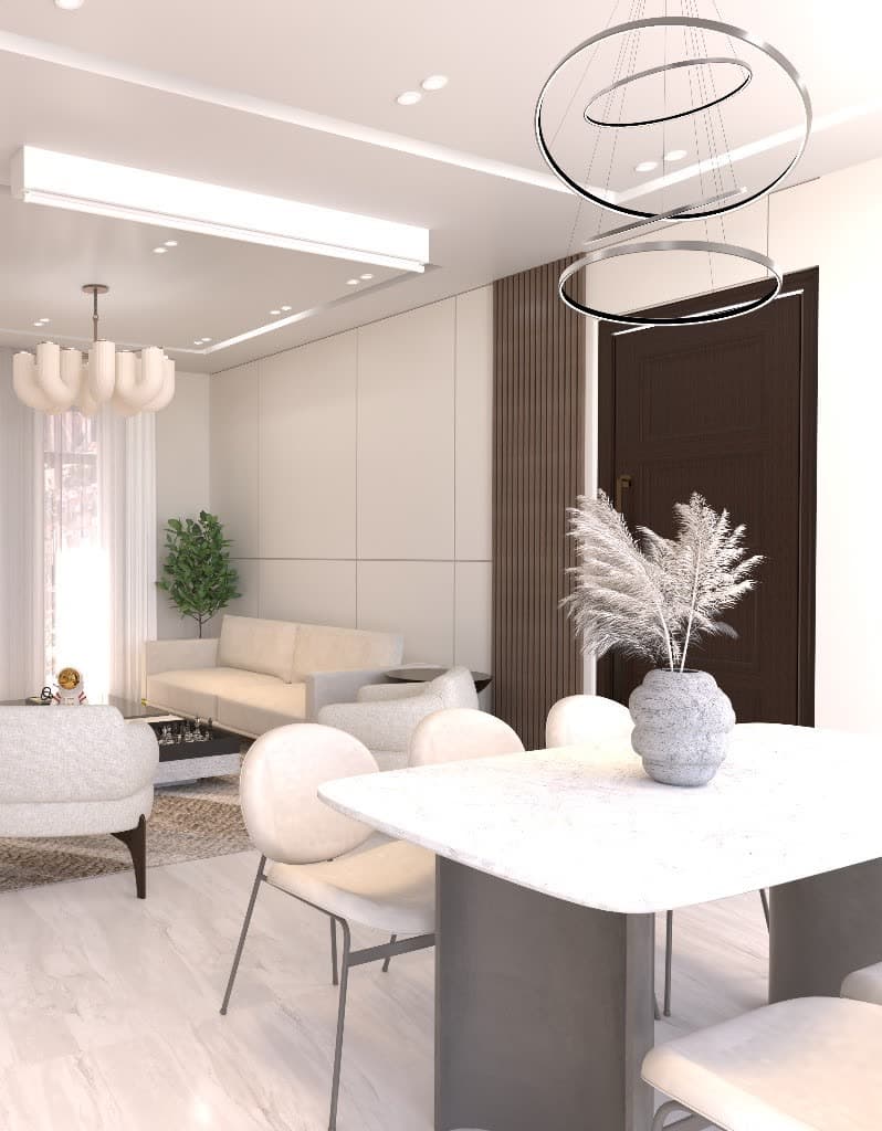 Dining toward the entry